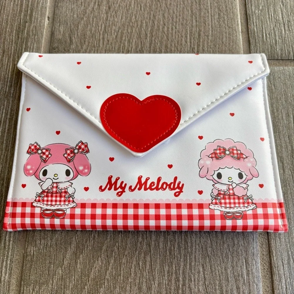 Sanrio My Melody White and Red Cosmetic/Accesory/Novelty Bag
